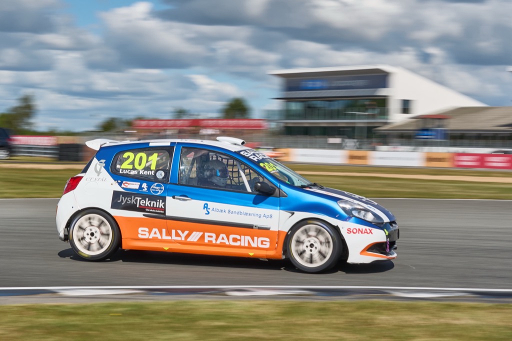 Lucas Kent tog atter sejre i division 2 på FDM Jyllandsringen. 
(Foto: Stumnpphoto)